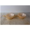 Image 1 : (4) Fire King Onion Soup Bowls - Peach Lustre