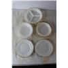 Image 3 : Fire King Dishes - (2) Egg Platters, Round Divided Dish, Oval Divided Dish, (2) Bowls, (2) Sandwich 