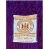 Image 3 : Queen Elizabeth Hudson Bay Company coronation blanket, 1953. Royal Purple with white stripes, 4 poin