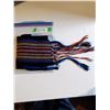 Image 2 : Metis sash, black with red and blue stripes.