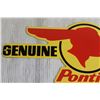 Image 2 : Pontiac Genuine Parts Sign - 7 1/2" x 18"