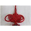 Image 2 : Asian-Inspired Wall Hanging - 20" Long