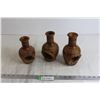 Image 1 : (3) Chiminea Tea Light Holders