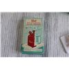Image 2 : (5) Vintage NIB Witch Needle Threaders, 1948 Adult Novelty Gas Gift - Clothes That Make a Man