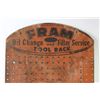 Image 2 : Vintage Farm Oil & Filter Service - Pressed Board Tool Rack