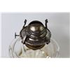 Image 2 : Vintage Glass Oil Lamp (missing chimney)