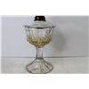 Image 5 : Vintage Glass Oil Lamp (missing chimney)