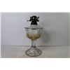 Image 6 : Vintage Glass Oil Lamp (missing chimney)