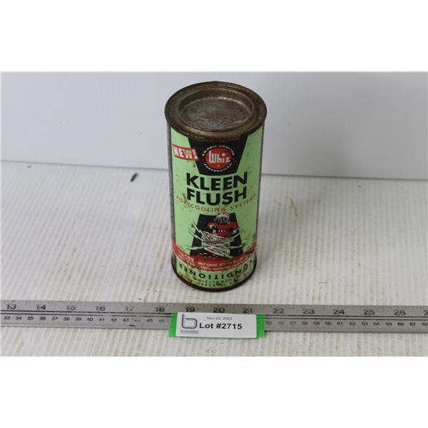 Vintage Whiz Tin - Kleen Flush