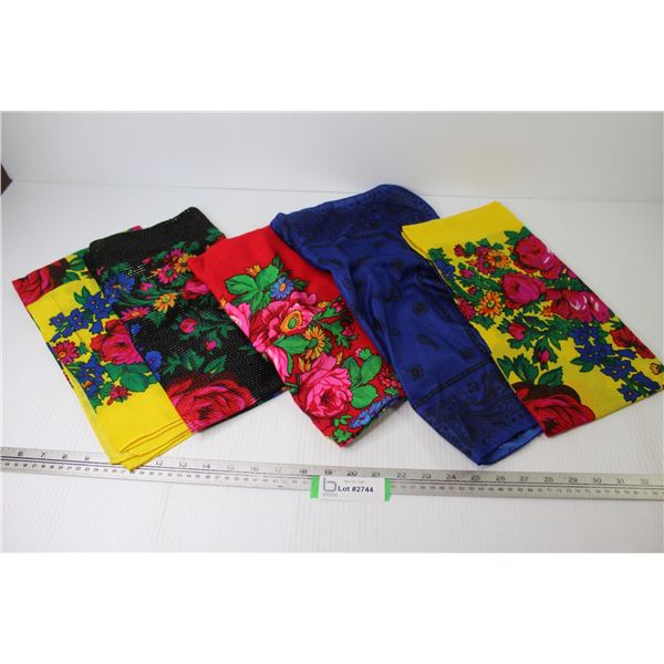 (5) Ladies Scarves