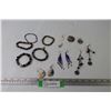 Image 1 : (5) Beaded Bracelets - Beaded & Shell Earrings