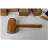 Image 5 : Wooden Mallet - Ridgely Wood Grain Printer Tools