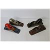 Image 4 : (4) Vintage Metal Stanley & Shelton Wood Planes