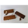 Image 5 : (3) Wooden Molding Planes