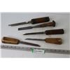 Image 1 : (5) Vintage Chisels