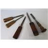Image 7 : (5) Vintage Chisels