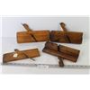 Image 1 : (4) Vintage Wooden Moulding Planes