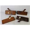 Image 6 : (4) Vintage Wooden Moulding Planes