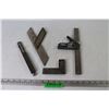 Image 1 : (3) Vintage Stanley Squares - (1) Adjustable T-Square