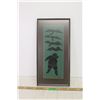 Image 1 : Framed Inuit Artwork Done Before 1985 - 24x12