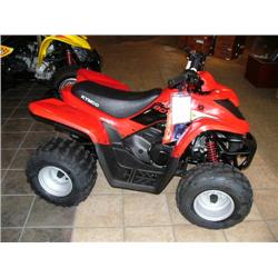Kymco Mongoose 90 4 Stroke 4 Wheeler, Automatic Transmission, no reverse, dead man Switch, Kick Star
