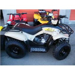 2004  MXer Kymco 150 4 Stroke Automatic Transmission with reverse  Front Rack, Rear Rack, Toe Hitch 