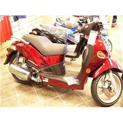People 250 2004 Scooter Automatic Transmission 4 stroke engine takes up to 16" tires Vin #RFBB5KBKX4