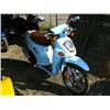 Image 1 : 2004  Kymco 50 Light Blue People Scooter (has 37 Miles on Odo.)  Vin #RFBBAAA254B104511