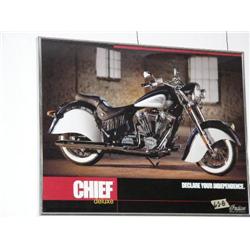 CHOICE Indian Chief Sign 20" x 26"