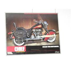 CHOICE Indian Chief Sign 20" x 26"