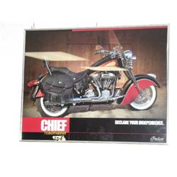 CHOICE Indian Chief Sign 20" x 26"