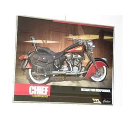 CHOICE Indian Chief Sign 20" x 26"