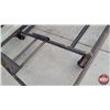 Image 3 : Metal Tubing Wheeled Frame Rack (37-1/2"H x 148"W x 45-1/2"D) (SEE PICS)