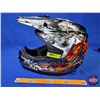 Image 2 : HELMET : Fulmer DOT (Hell Hound/Joker Motif) Size : XS (SEE PICS)