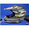 Image 2 : HELMET : Arctic Cat Snocross DOT (Black & Gray) Size : XL c/w Rear Light (SEE PICS)