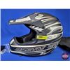 Image 2 : HELMET : Arctic Cat Snocross DOT (Black & Gray) Size : XL c/w Rear Light (SEE PICS)