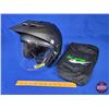 Image 1 : HELMET : Arctic Cat Half DOT (Black) Size : XL (SEE PICS)