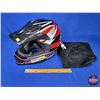 Image 1 : HELMET : Arctic Cat MX DOT (Black & Red) Size : XXL (SEE PICS)