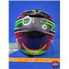 Image 3 : HELMET : Arctic Cat Snocross DOT (Green/White/Red) Size : S (SEE PICS)