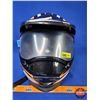 Image 6 : HELMET : Arctic Cat DOT TXI (Black/Orange/White) Size : Large (SEE PICS)