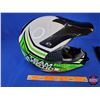 Image 6 : HELMET : Arctic Cat DOT (Black/Green/White) Size : XL (SEE PICS)