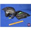 Image 1 : HELMET : Arctic Cat Half DOT (Black) Size : XXL (SEE PICS)