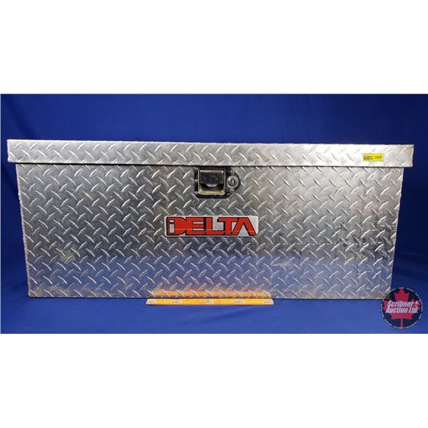 Delta Truck Tool Box w/Key (15-1/2 H x 36-3/4 W x 17-1/4 D) (SEE PICS!)