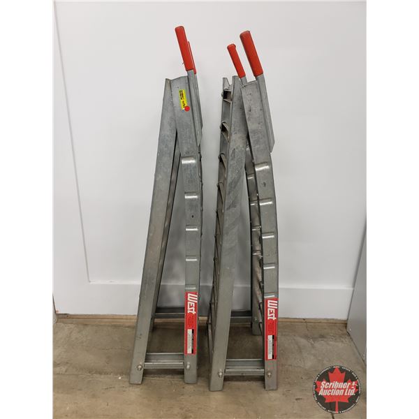 WEST Quad Ramps (7ft x 12-1/2") (Note: Slight Bend) (SEE PICS!)
