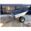 Image 1 : Utility Dump Wagon for (ATV / Lawn Tractors) (Total Measures: 31"H x 72"W x 42"D) (Box Alone Measure