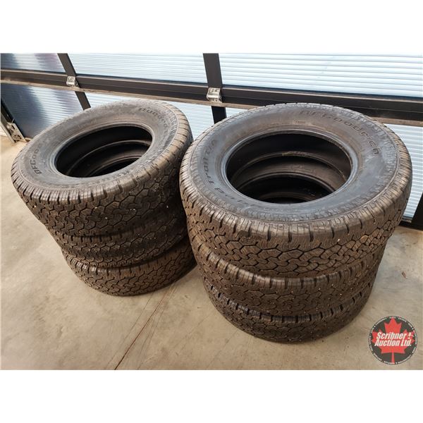 BF Goodrich LT245/75R17 Tires (6) (SEE PICS) Item Location : Scribner Auction Pavilion (2209-23 Stre