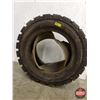 Image 1 : TIRE (1): Industrial Hevi Service "Super Side Wall" 815x15 (12 Ply) c/w Liner (New Old Stock) (SEE P