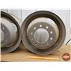 Image 3 : STEEL RIMS (2): 16" x 6" (Bolt Pattern: 10 Hole) (SEE PICS!)