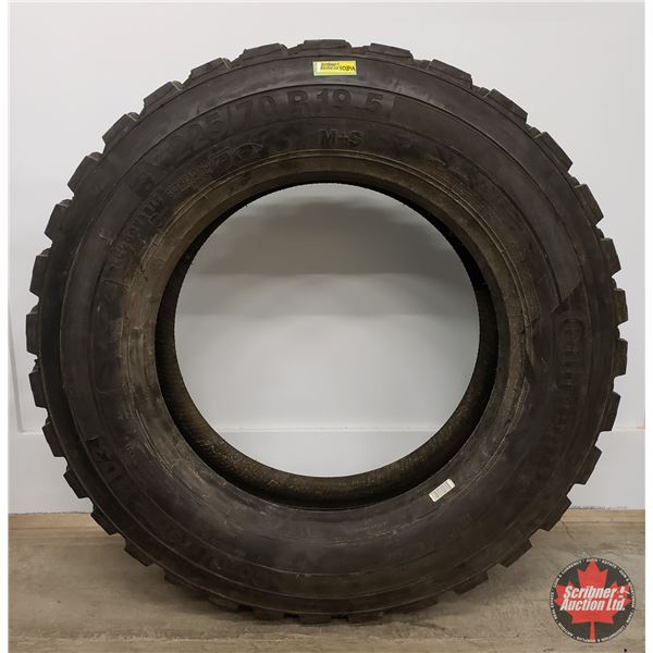 TIRE (1): Continental 225/70-R19.5 (Load Rating G) (New Old Stock) (SEE PICS!)