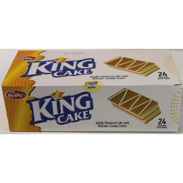 MR. BERRY KING CAKES VANILLA FLAVOR